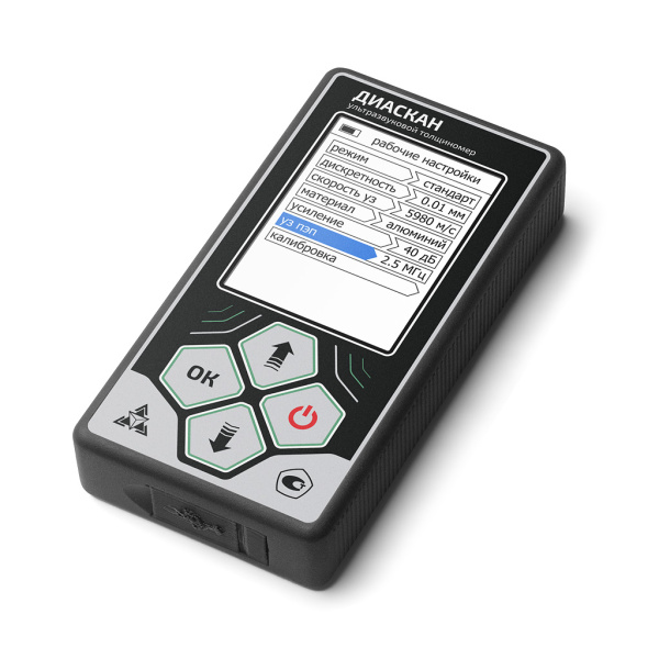 Ультразвуковой толщиномер Техно-НДТ ДИАСКАН-М (с преобразователями 5 МГц и 10 МГц) купить по низкой цене | МАКСПРОФИТ