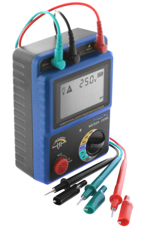 Измеритель сопротивления изоляции (мегаомметр) МЕГЕОН 13200 купить по низкой цене | МАКСПРОФИТ