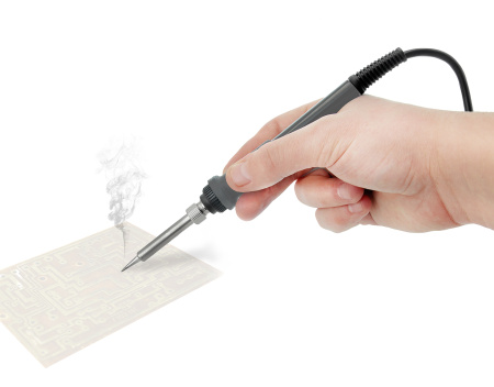 Паяльная станция с цифровым управлением МЕГЕОН 00309 купить по низкой цене | МАКСПРОФИТ