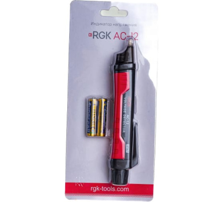 Индикатор напряжения RGK AC-12 купить по низкой цене | МАКСПРОФИТ