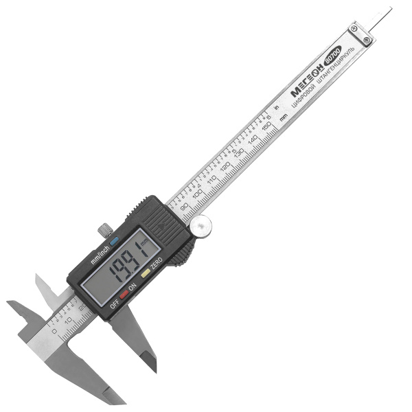 Штангенциркуль цифровой МЕГЕОН 80700 купить по низкой цене | МАКСПРОФИТ