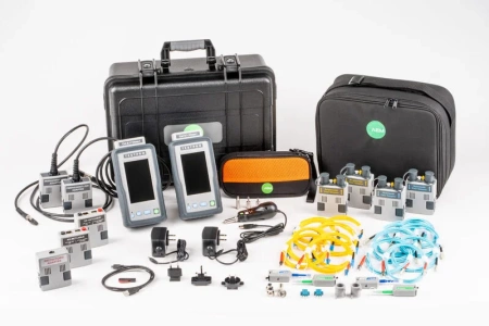 Комплект TESTPRO CV100-K61 (Медь кат.8 + ОптикаММ + Оптика SM + PoE + Верификация) купить по низкой цене | МАКСПРОФИТ