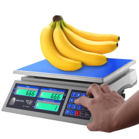 Весы торговые МЕГЕОН 50215K купить по низкой цене | МАКСПРОФИТ